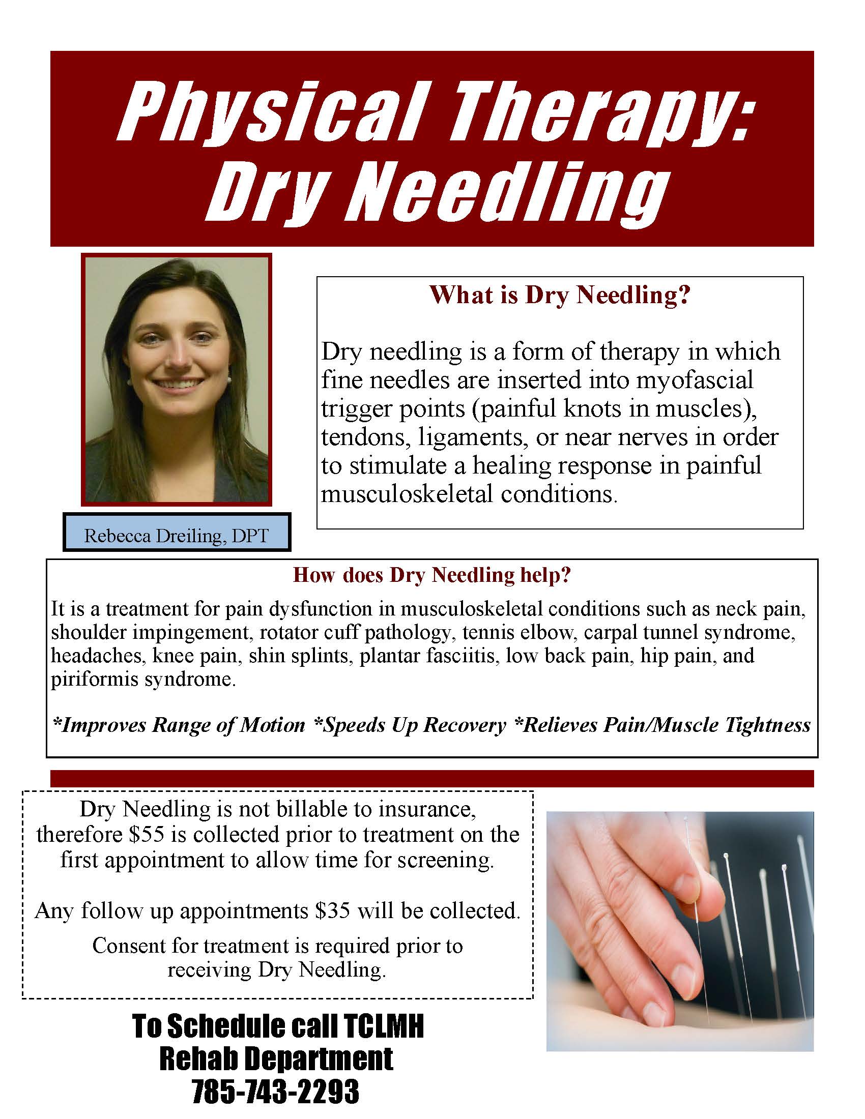 Rehab Dry Needling flyer 2